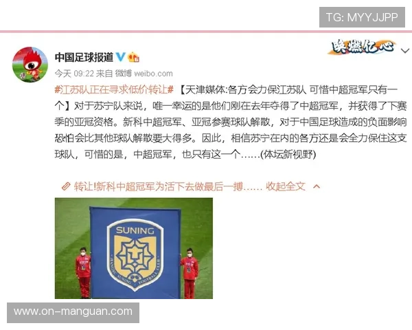 江苏苏宁夺冠后解散事件深度回顾，警示联赛健康运营